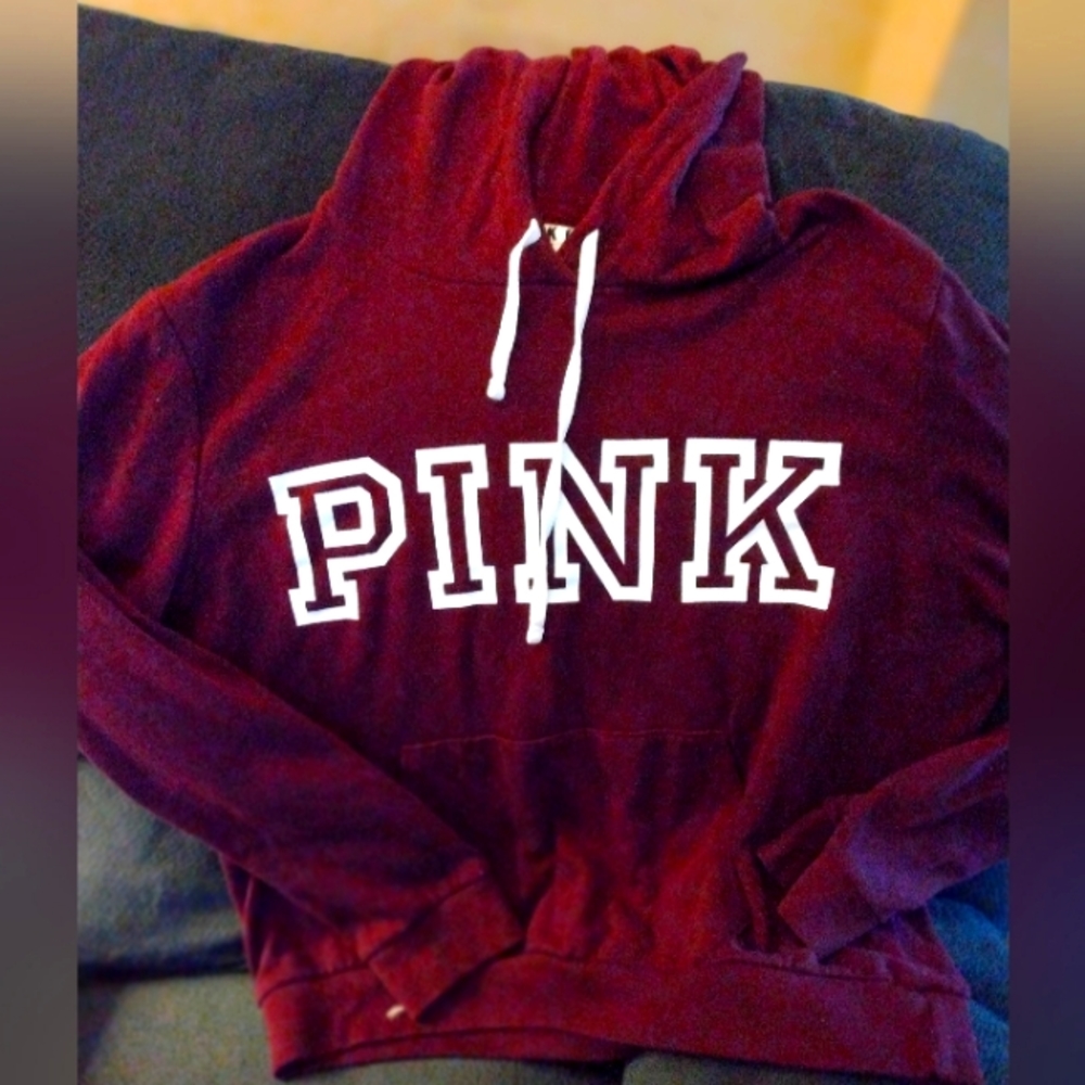 Pink hoodie